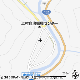 長野県飯田市上村768周辺の地図