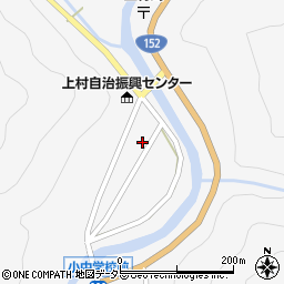 長野県飯田市上村657周辺の地図