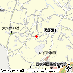 神奈川県横浜市戸塚区汲沢町290-27周辺の地図
