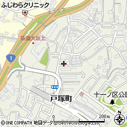 神奈川県横浜市戸塚区戸塚町2054周辺の地図
