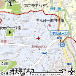 神奈川県横浜市磯子区洋光台1丁目18-19周辺の地図