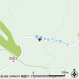 兵庫県養父市別宮132周辺の地図