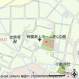神奈川県高座郡寒川町小動周辺の地図