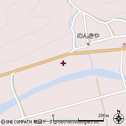兵庫県養父市大谷626周辺の地図