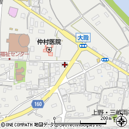 鳥取県西伯郡伯耆町大殿1073周辺の地図