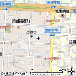 橋武青果市場岐阜冷蔵工場周辺の地図
