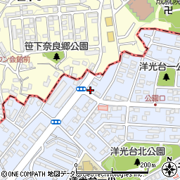 神奈川県横浜市磯子区洋光台1丁目29-18周辺の地図