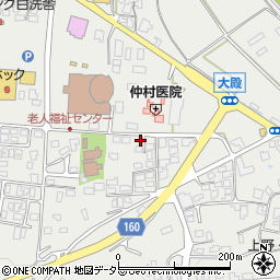 鳥取県西伯郡伯耆町大殿1076-7周辺の地図