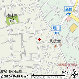 神奈川県秦野市堀西973周辺の地図