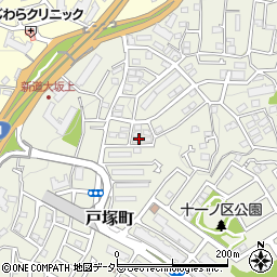 神奈川県横浜市戸塚区戸塚町2034周辺の地図