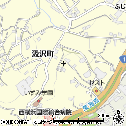 神奈川県横浜市戸塚区汲沢町114周辺の地図