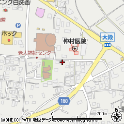 鳥取県西伯郡伯耆町大殿1079-2周辺の地図