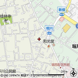 神奈川県秦野市堀西967-6周辺の地図