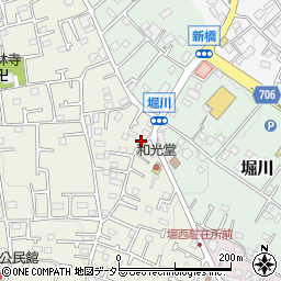 神奈川県秦野市堀西963周辺の地図