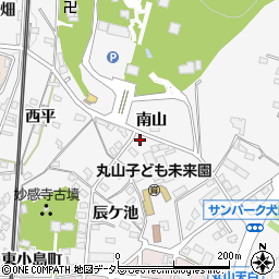 愛知県犬山市犬山南山周辺の地図