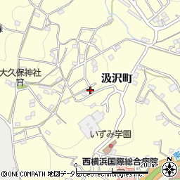 神奈川県横浜市戸塚区汲沢町290-28周辺の地図