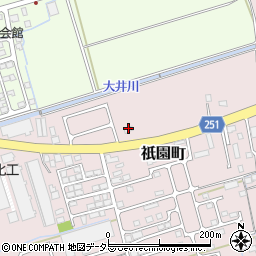 加賀井歯科医院周辺の地図