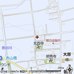 滋賀県米原市朝日645周辺の地図