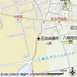 滋賀県長浜市七条町125周辺の地図
