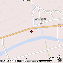 兵庫県養父市大谷630周辺の地図