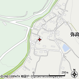 滋賀県米原市弥高393周辺の地図