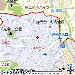 神奈川県横浜市磯子区洋光台1丁目18-24周辺の地図