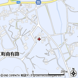 京都府福知山市大江町南有路1222周辺の地図