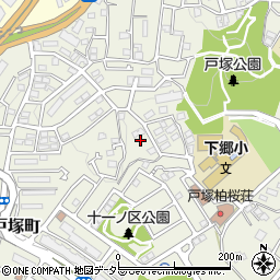 神奈川県横浜市戸塚区戸塚町2342-23周辺の地図