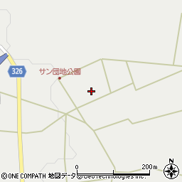鳥取県西伯郡伯耆町久古1352周辺の地図