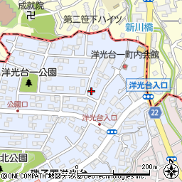神奈川県横浜市磯子区洋光台1丁目18-23周辺の地図