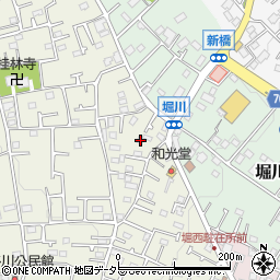 神奈川県秦野市堀西967-5周辺の地図
