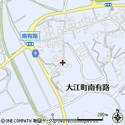 京都府福知山市大江町南有路1597周辺の地図