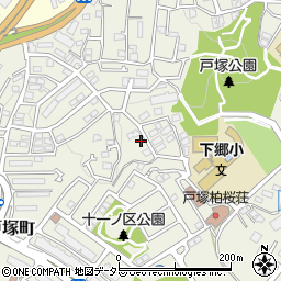 神奈川県横浜市戸塚区戸塚町2342-43周辺の地図
