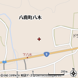 兵庫県養父市八鹿町八木1026周辺の地図
