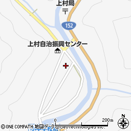 長野県飯田市上村757周辺の地図