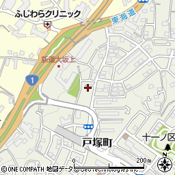 神奈川県横浜市戸塚区戸塚町2047周辺の地図