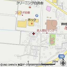 鳥取県西伯郡伯耆町大殿1024-13周辺の地図