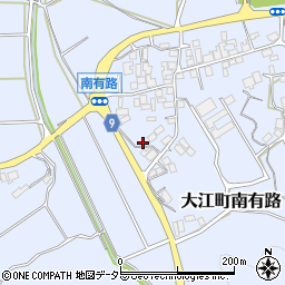 京都府福知山市大江町南有路1583周辺の地図