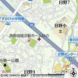 ライオンズマンション横浜港南ホワイトヒルズ周辺の地図