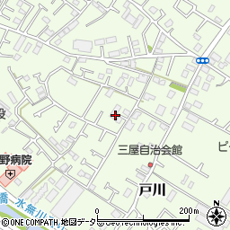 神奈川県秦野市三屋周辺の地図