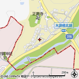 鳥取県米子市大袋361周辺の地図