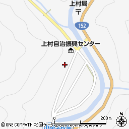 長野県飯田市上村762周辺の地図