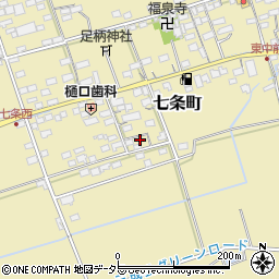 滋賀県長浜市七条町670周辺の地図