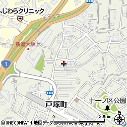 神奈川県横浜市戸塚区戸塚町2054-19周辺の地図