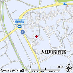 京都府福知山市大江町南有路1580周辺の地図