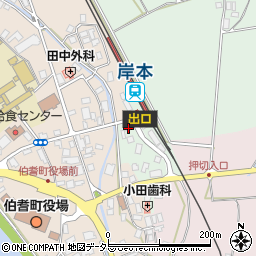 鳥取県西伯郡伯耆町押口93周辺の地図
