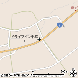 兵庫県養父市八鹿町八木601周辺の地図