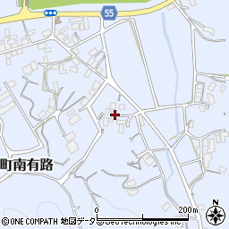 京都府福知山市大江町南有路1226周辺の地図