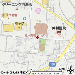 鳥取県西伯郡伯耆町大殿1017周辺の地図