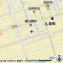 滋賀県長浜市七条町780周辺の地図